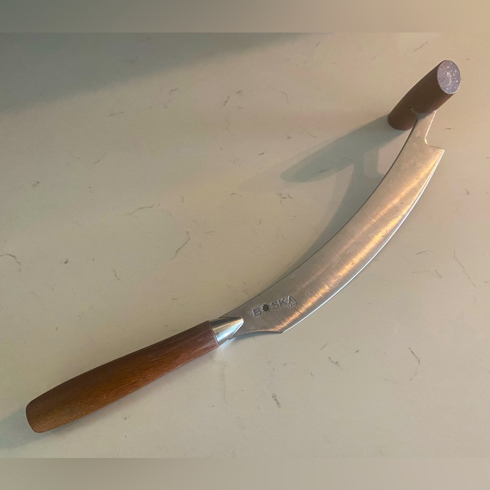 Boska Holland Cheese Knife with Wooden Handle Vintage